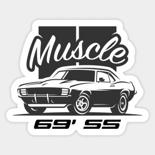 Camaro '69 SS Sticker